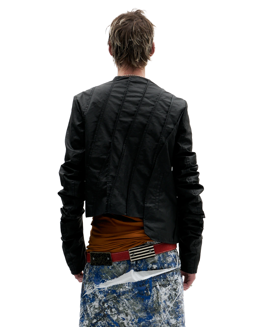 BLACK COATED JACKET