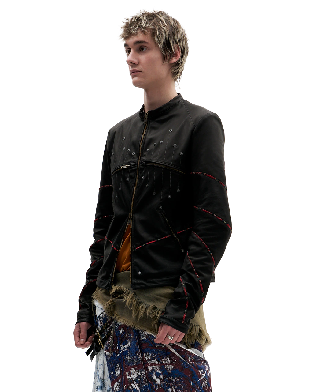 BLACK LEATHER JACKET